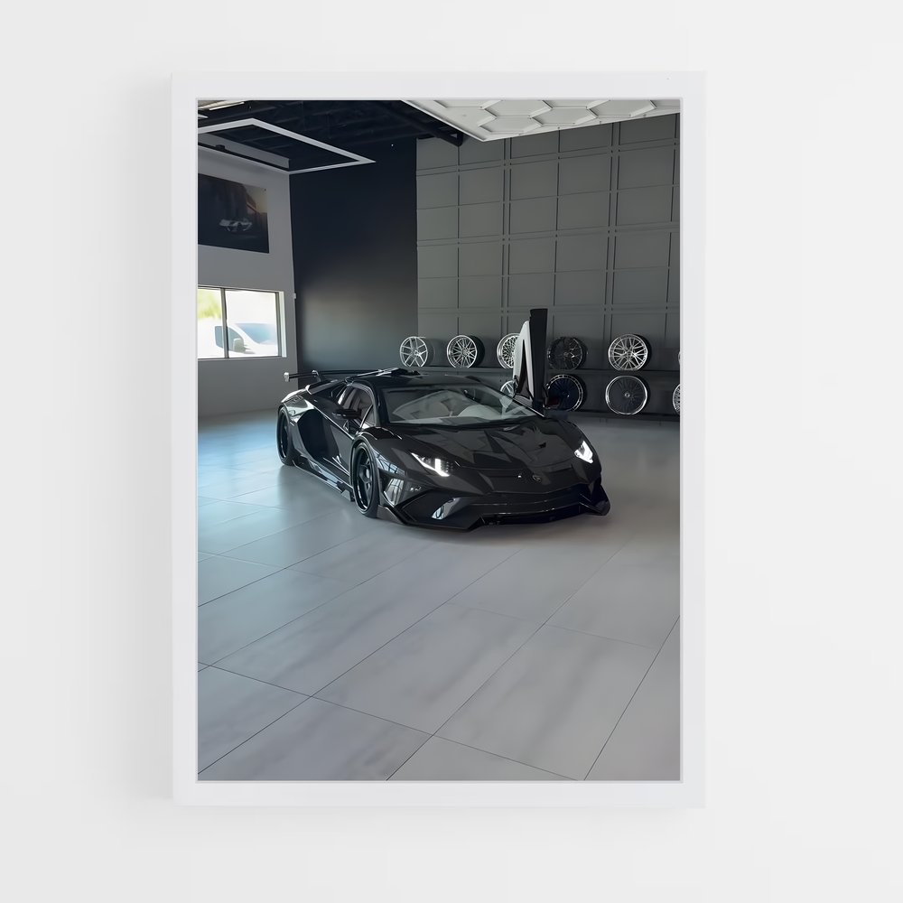 Poster Aventador bolide – affiche Lamborghini (vue 3)
